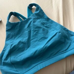 lululemon athletica Blue Sports Bra
